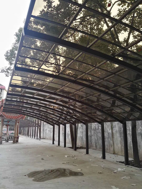 小区停车篷
