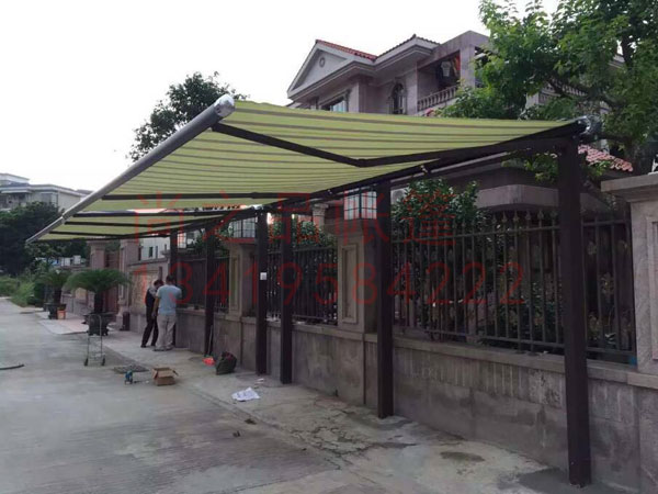 固定造型遮阳棚